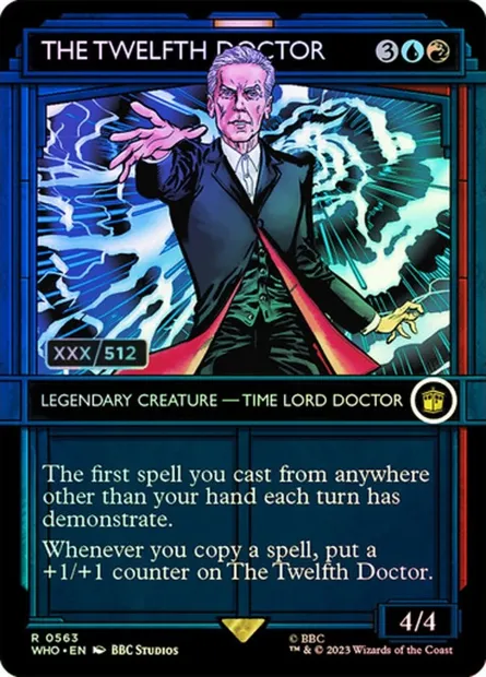 The Twelfth Doctor, Magic card WHO 563z — Doctor Who set