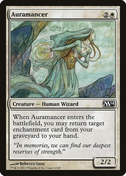 Auramancer, Magic card M14 6 — Magic 2014 set
