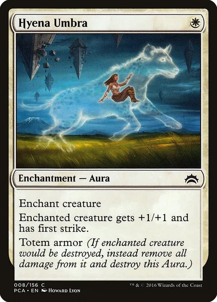 Hyena Umbra, Magic card PCA 8 — Planechase Anthology set