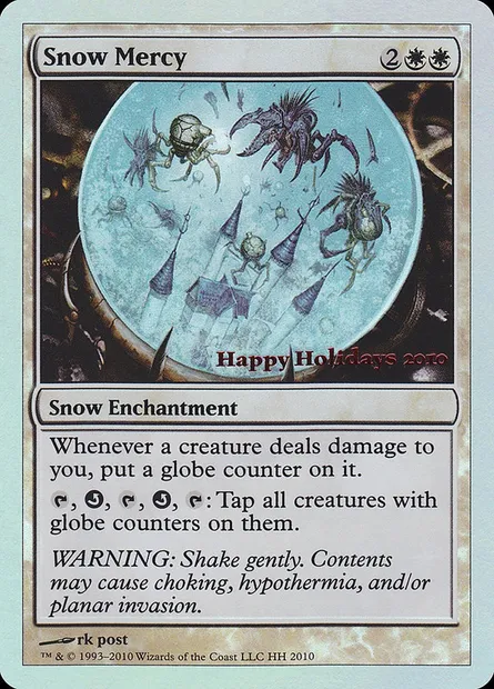 Snow Mercy, Magic card HHO 10 — Happy Holidays set