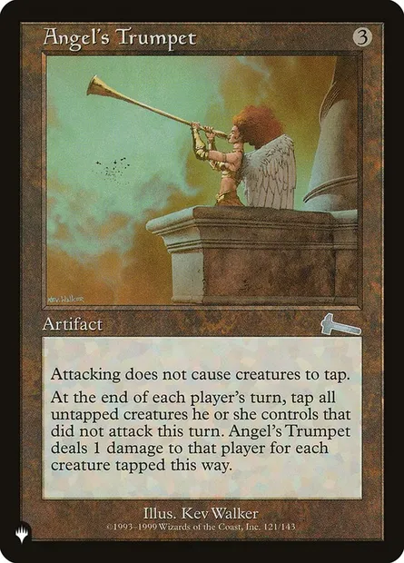 Trompette de l'ange, carte Magic PLST ULG-121 — extension The List