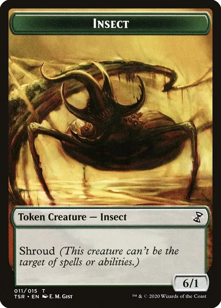 Insect, Magic card TTSR 11 — Time Spiral Remastered Tokens set