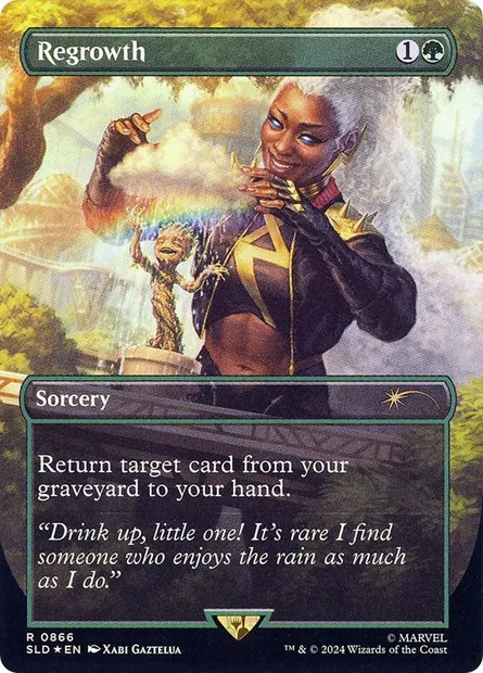 Regrowth, Magic card SLD 866 — Secret Lair Drop set