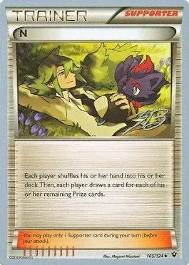 N, Pokémon card WCD17 105-4 — World Championship Decks 2017 set