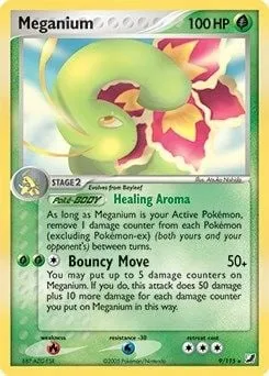 Méganium, carte Pokémon TDX 009-6 — extension Theme Deck & Blisters Exclusives