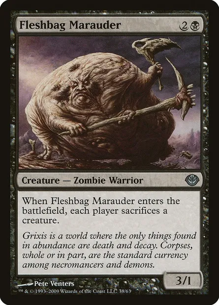 Maraudeur sacpeau, carte Magic DDD 38 — extension Duel Decks: Garruk vs. Liliana