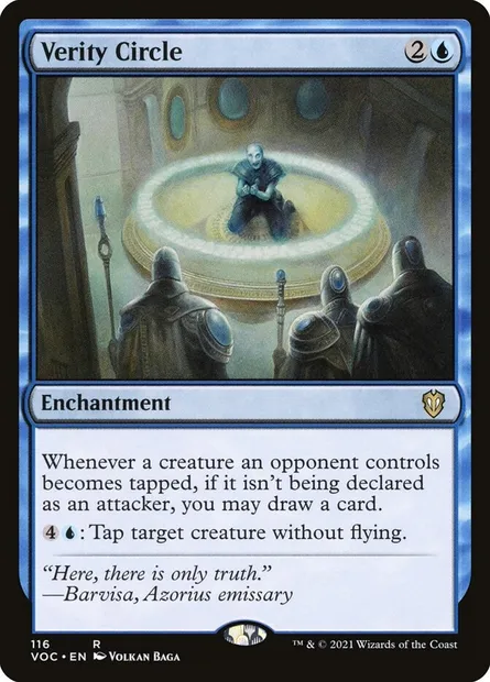 Verity Circle, Magic card VOC 116 — Crimson Vow Commander set