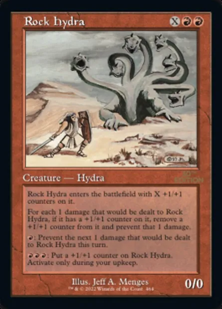 Hydre de pierre, carte Magic 30A 464 — extension 30th Anniversary Edition