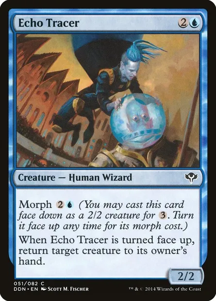 Echo Tracer, Magic card DDN 51 — Duel Decks: Speed vs. Cunning set