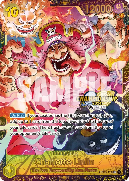 Charlotte Linlin, carte One Piece OP03-114 — extension PILLARS OF STRENGTH