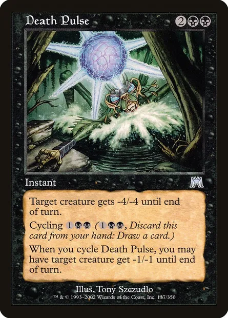 Death Pulse, Magic card ONS 137 — Onslaught set