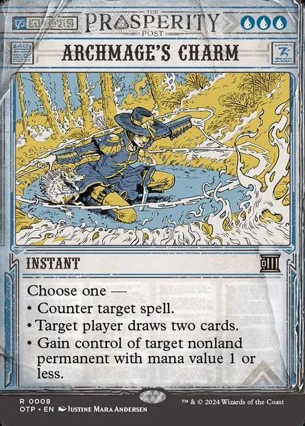 Archmage's Charm, Magic card OTP 8 — Breaking News set