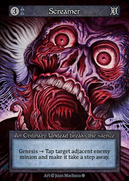 Screamer, Sorcery card GOT 163 — Gothic set