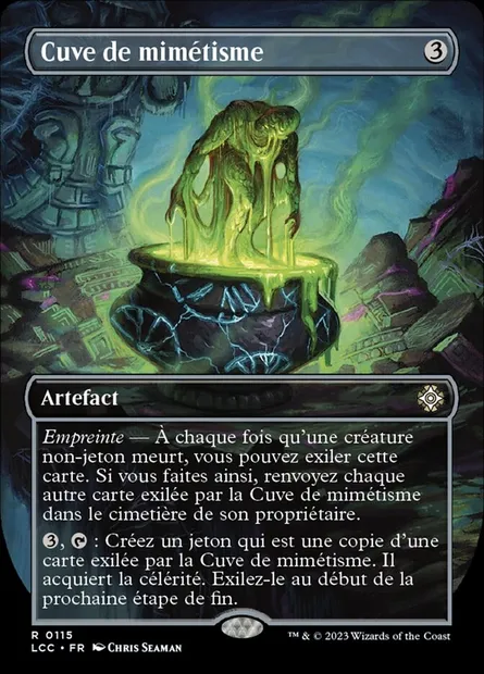 Cuve de mimétisme, carte Magic LCC 115 — extension The Lost Caverns of Ixalan Commander