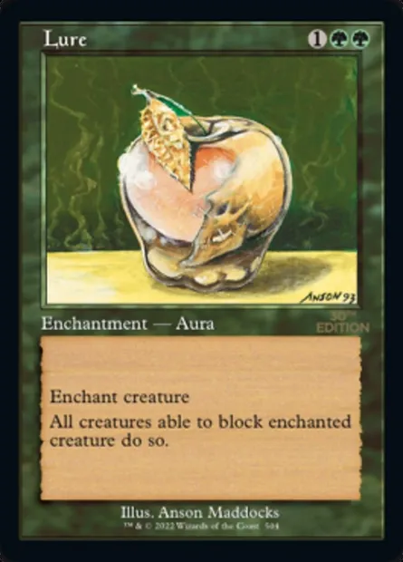 Leurre, carte Magic 30A 504 — extension 30th Anniversary Edition
