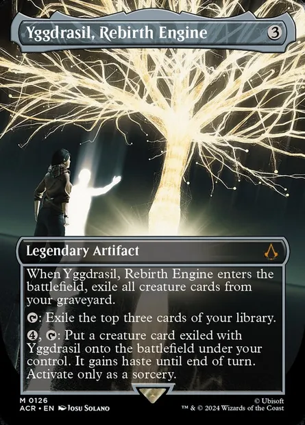 Yggdrasil, Rebirth Engine, Magic card ACR 126 — Assassin's Creed set