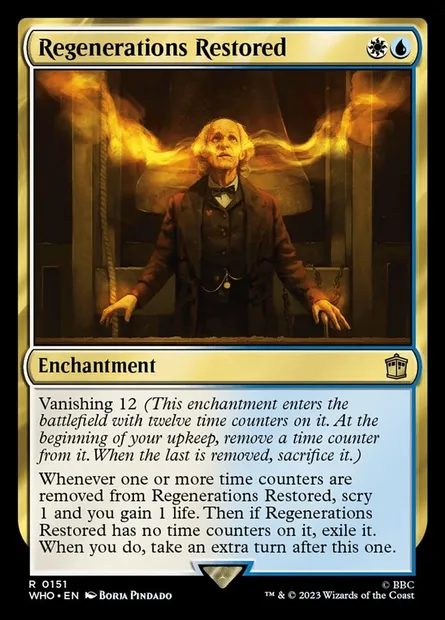Regenerations Restored, Magic card WHO 151 — Doctor Who set