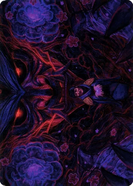 Reckoner Shakedown // Reckoner Shakedown, carte Magic ANEO 18 — extension Neon Dynasty Art Series