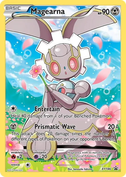 Magearna, Pokémon card XY 186 — XY Black Star Promos set