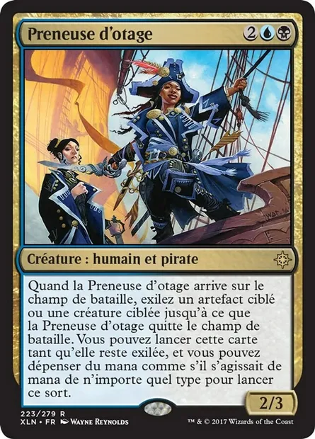 Preneuse d'otage, carte Magic XLN 223 — extension Ixalan