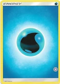 Énergie Eau, carte Pokémon TK11 005-2 — extension SM Trainer Kit: Alolan Sandslash & Alolan Ninetales