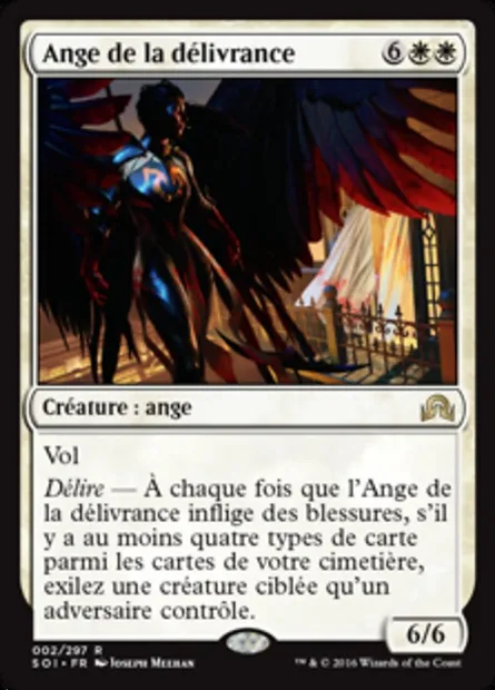 Ange de la délivrance, carte Magic SOI 2 — extension Ténèbres sur Innistrad