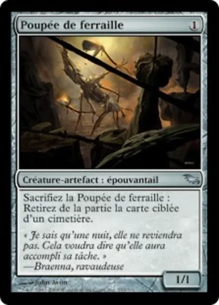 Poupée de ferraille, carte Magic SHM 253 — extension Sombrelande