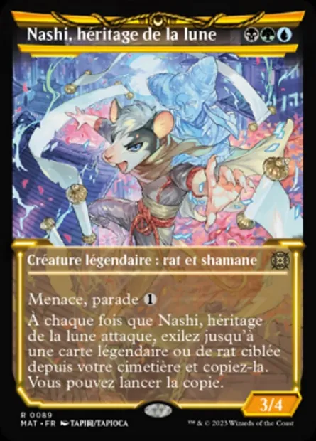 Nashi, héritage de la lune, carte Magic MAT 89 — extension L'invasion des machines : le jour d'après