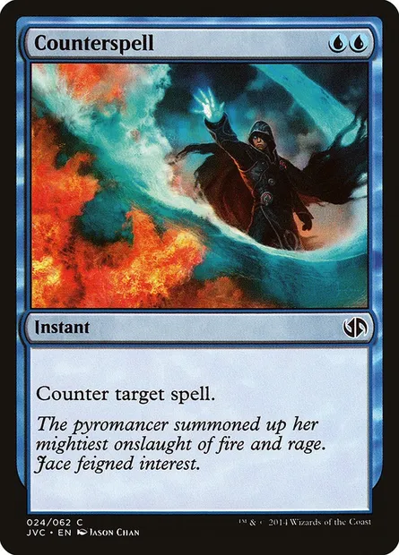 Contresort, carte Magic JVC 24 — extension Duel Decks Anthology: Jace vs. Chandra