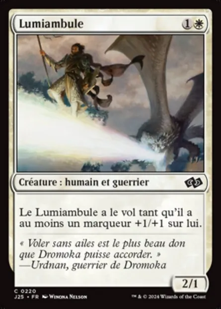 Lumiambule, carte Magic J25 220 — extension Foundations Jumpstart