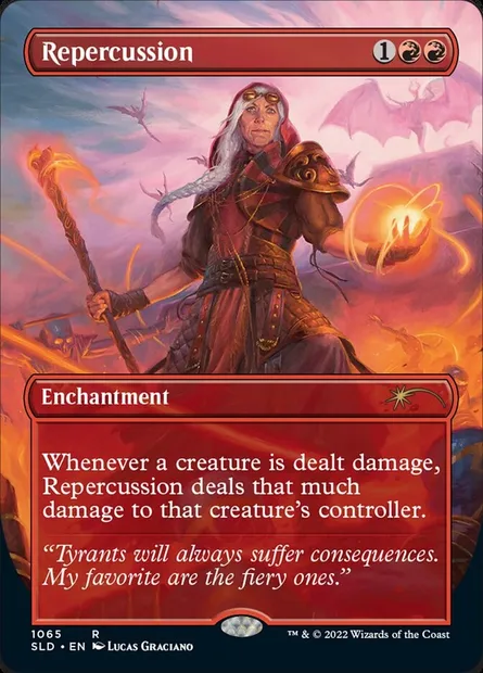 Repercussion, Magic card SLD 1065 — Secret Lair Drop set
