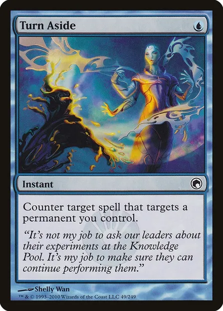 Turn Aside, Magic card SOM 49 — Scars of Mirrodin set