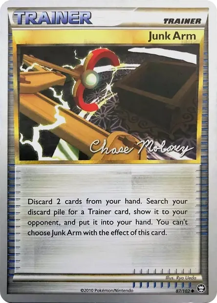 Junk Arm, Pokémon card WCD12 087-3 — World Championship Decks 2012 set