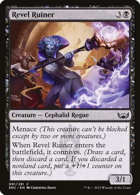 Revel Ruiner, Magic card SNC 91 — Streets of New Capenna set