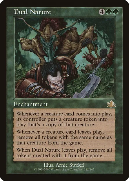 Dual Nature, Magic card PCY 112 — Prophecy set