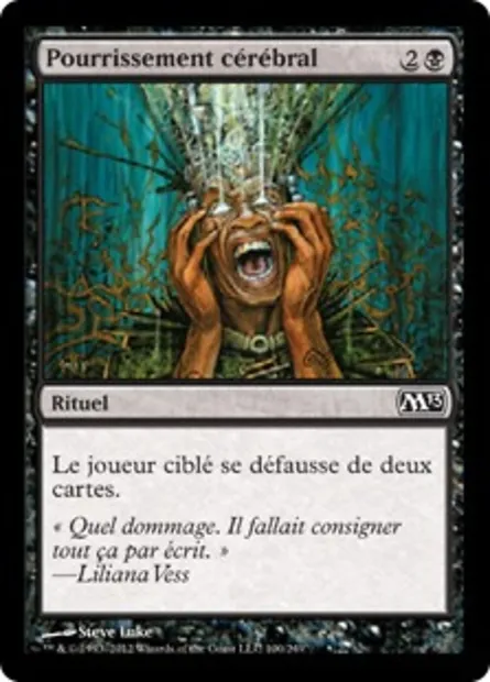 Pourrissement cérébral, carte Magic M13 100 — extension Magic 2013