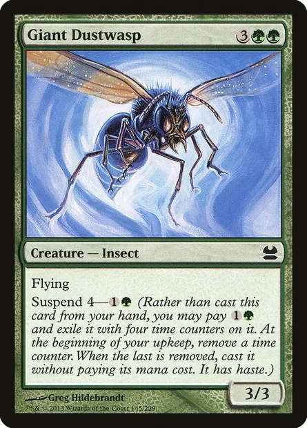Giant Dustwasp, Magic card MMA 145 — Modern Masters set