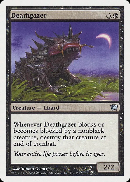 Œil-de-mort, carte Magic 9ED 124 — extension Neuvième Edition