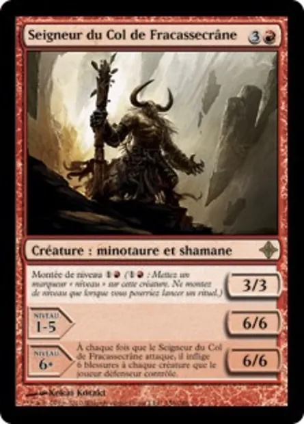 Seigneur du Col de Fracassecrâne, carte Magic ROE 156 — extension L'ascension des Eldrazi