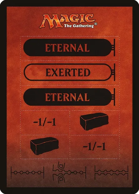 Punchcard // Punchcard, Magic card THOU 13 — Hour of Devastation Tokens set