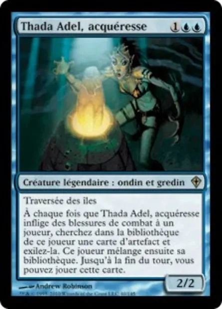 Thada Adel, acquéresse, carte Magic WWK 40 — extension Worldwake