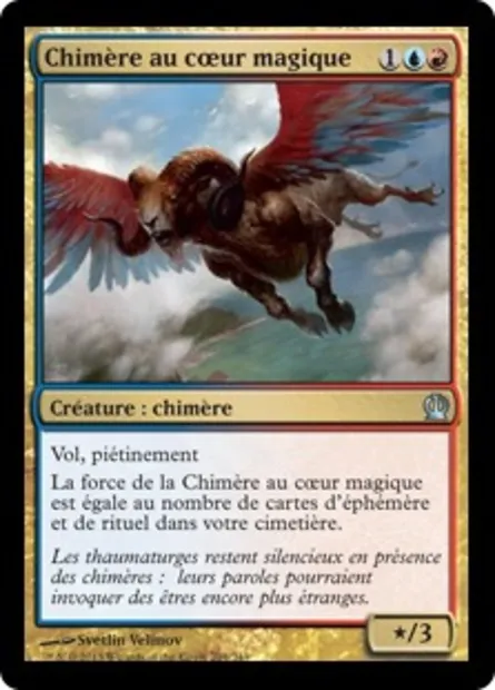 Chimère au cœur magique, carte Magic THS 204 — extension Theros