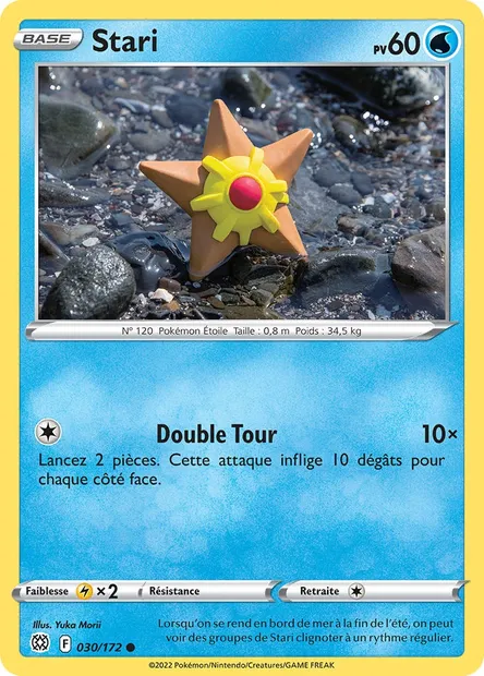 Stari, carte Pokémon BRS 030 — extension Stars Étincelantes