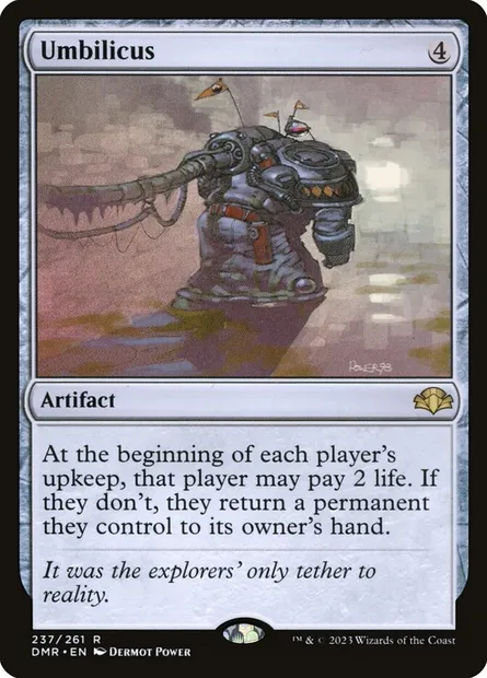 Umbilicus, Magic card DMR 237 — Dominaria Remastered set