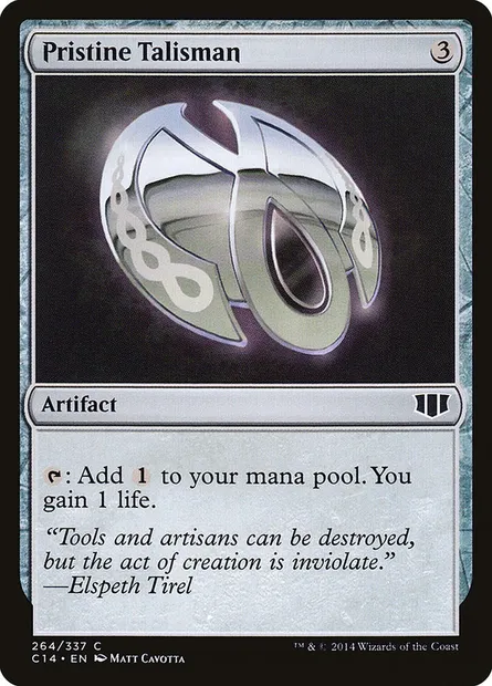 Pristine Talisman, Magic card C14 264 — Commander 2014 set