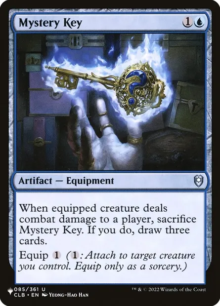 Mystery Key, Magic card PLST CLB-85 — The List set