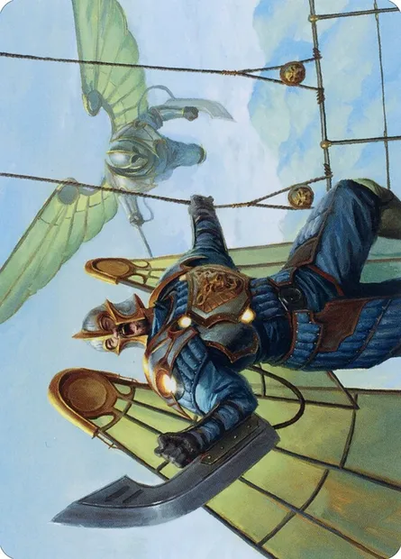 Air Marshal // Air Marshal, Magic card ABRO 8 — The Brothers' War Art Series set
