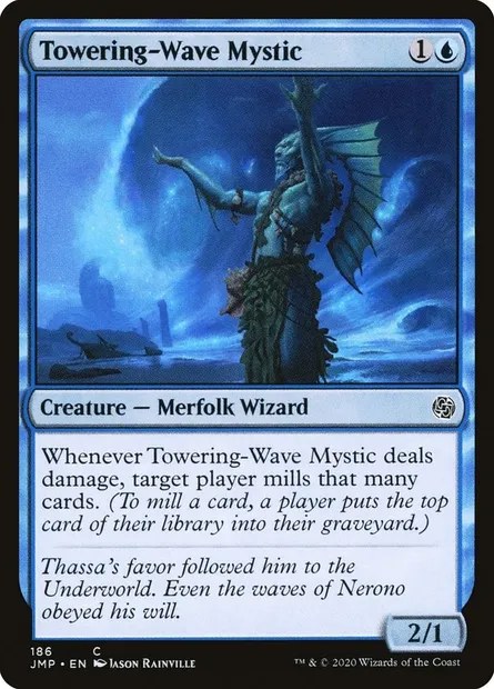 Towering-Wave Mystic, Magic card JMP 186 — Jumpstart set