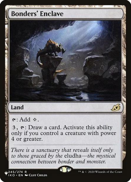 Enclave des brideurs, carte Magic PLST IKO-245 — extension The List