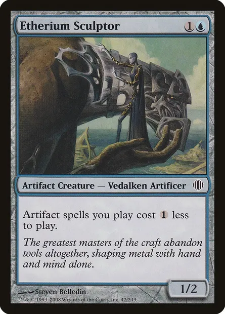 Etherium Sculptor, Magic card ALA 42 — Shards of Alara set